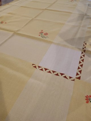 Tovaglia Zara Home Gialla Floreale