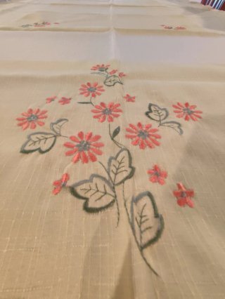 Tovaglia Zara Home Gialla Floreale