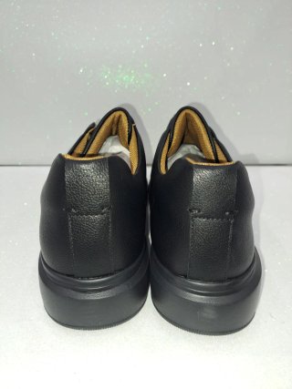 Scarpe uomo similpelle nere tg. 43