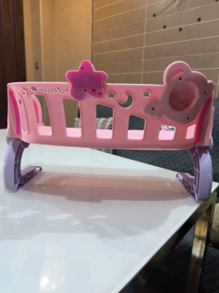 Cuna Juguete Nenuco Rosa y Lila