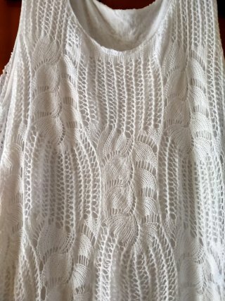 Vestido blanco encaje