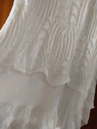 Vestido blanco encaje