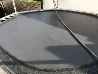 Cama elástica exterior