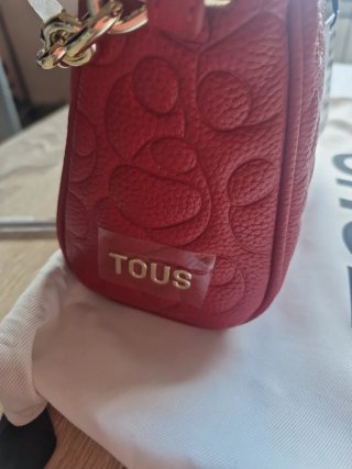 Bolso Tous Rojo Piel