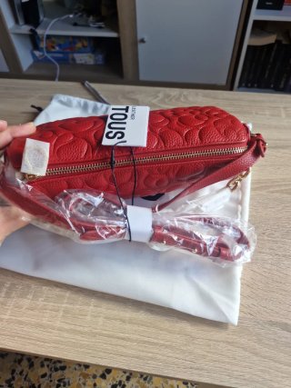 Bolso Tous Rojo Piel