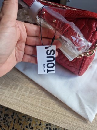 Bolso Tous Rojo Piel