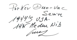 Penna Stilografica Parker Duovac Senior 1944 USA