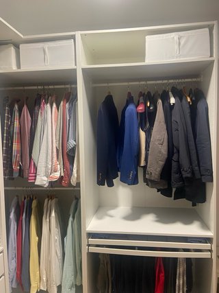 Armario vestidor blanco
