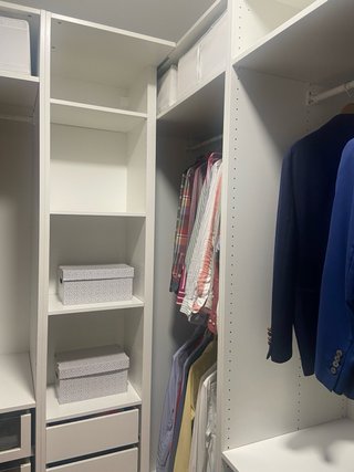 Armario vestidor blanco