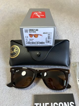 Gafas de sol Ray-Ban Wayfarer Tortoise/Brown 50