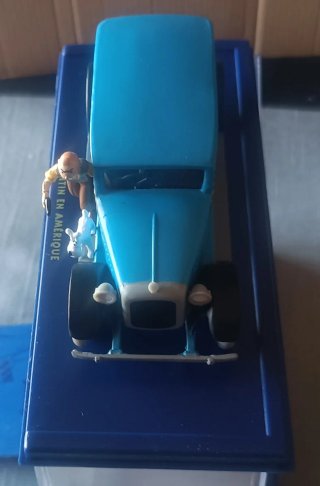 Tintin Coche 1/43 4 Taxi Checker en América