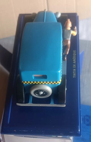 Tintin Coche 1/43 4 Taxi Checker en América