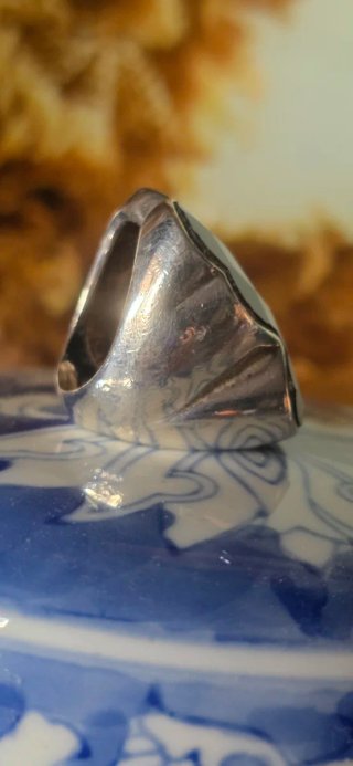 Anillo tous onix oso xl .plata