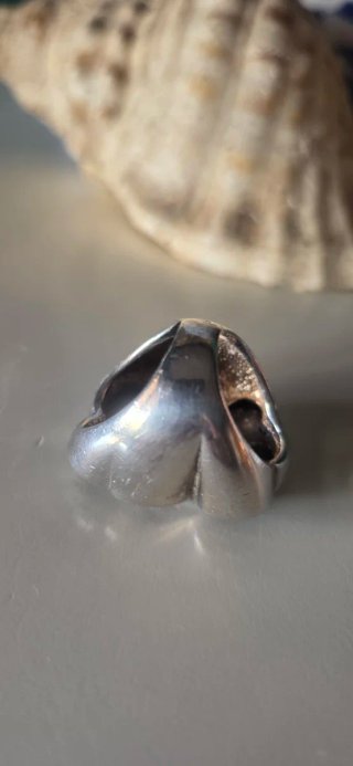 Anillo tous onix oso xl .plata