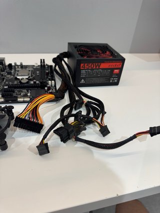 Pack Componentes PC: Placa Base, Fuente, Disipador