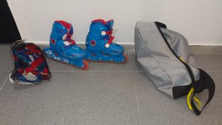 Bicicleta, patinete y patines infantiles niño