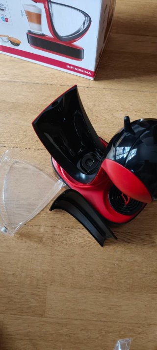 Macchina da caffè Dolce Gusto Infinissima rossa