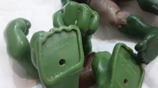 Lote 2 Figuras Hulk 2011 y 2008