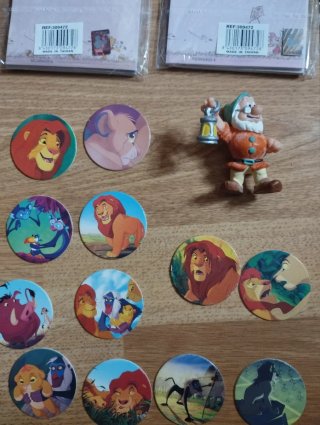 Pack Disney Vintage 90s: Rey León, Pooh, Mickey