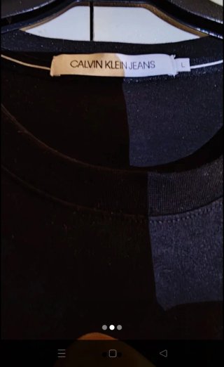Camiseta Calvin Klein Negra