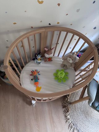 Cuna Stokke madera V3 mini