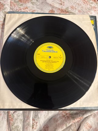 Vinile Schubert: Der Tod und das Mädchen