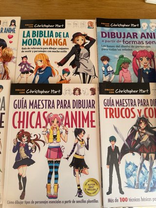 7 libros Aprende a dibujar de Christopher Hart