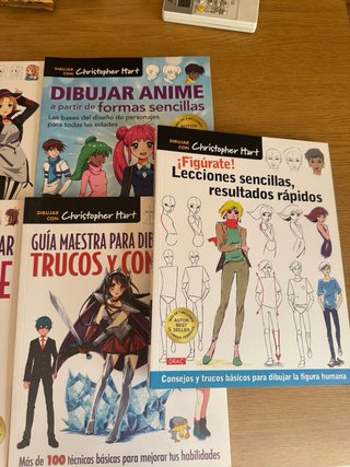 7 libros Aprende a dibujar de Christopher Hart