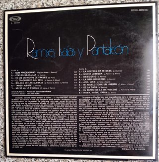 Vinilo Ramsey, Isaac y Pantaleón - 1971