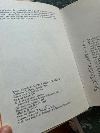 15 tomos de colección “Los Cinco” de Enid Blyton