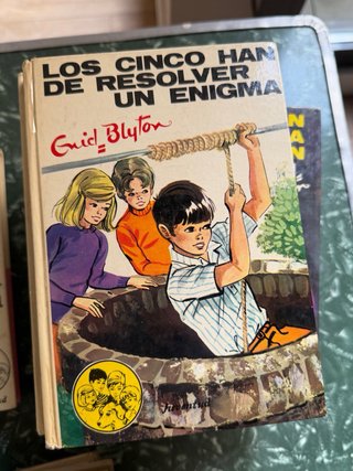 15 tomos de colección “Los Cinco” de Enid Blyton