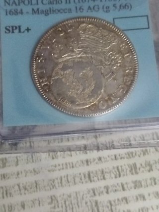 Tari Carlos II 1684 Plata