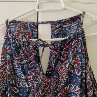 Mono largo estampado verano mujer