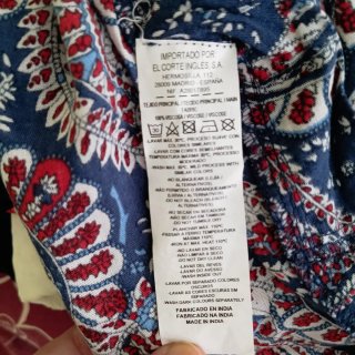 Mono largo estampado verano mujer