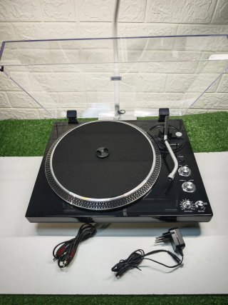 Tocadiscos Vinilo Negro Vintage con Preamp