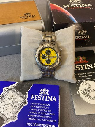 Orologio Festina Titanium Cronografo 6574