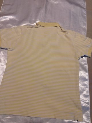 Camisa Lacoste Rayas amarillas Talla L