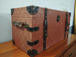 Baúl de viaje vintage
