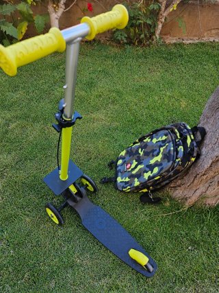 Patinete Roll Run City Roller con mochila extraíbl