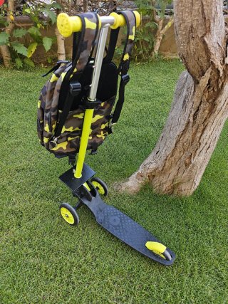 Patinete Roll Run City Roller con mochila extraíbl
