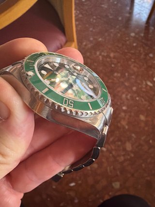 Rolex Submariner Hulk Verde zaffiro