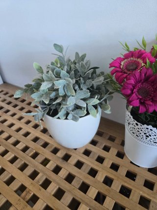 Lote 3 Plantas Artificiales IKEA con Maceta