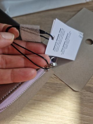 Cartera Tous dorada y rosa