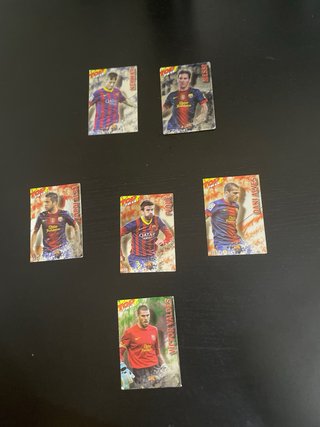 Cromos de fútbol FC Barcelona TOP 14
