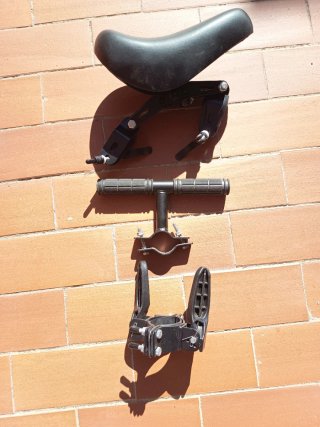 Sillín y manillar para patinete infantil