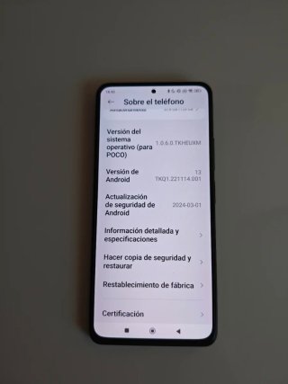 Xiaomi POCO F3 128GB Nero