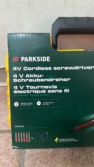 Destornillador Eléctrico Parkside VDO