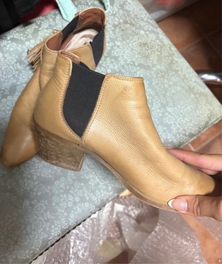 Botines Zara con flecos