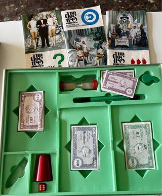Juego de mesa Un, dos, tres... responda otra vez