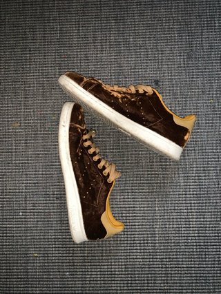 Adidas Stan Smith Velvet Pack Mesa Marroni Oro 43